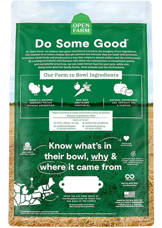 Open Farm | Homestead Turkey & Chicken | Dry Dog Food Near Me Markham | ARMOR THE POOCH